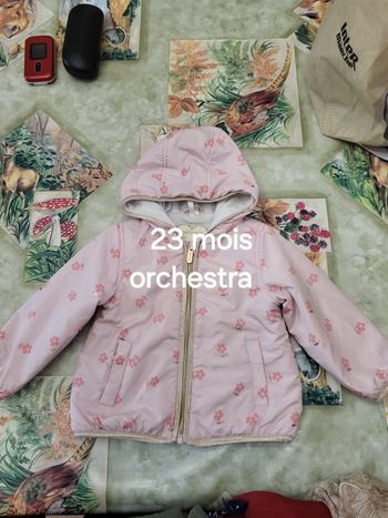 Blouson fille 18 mois 