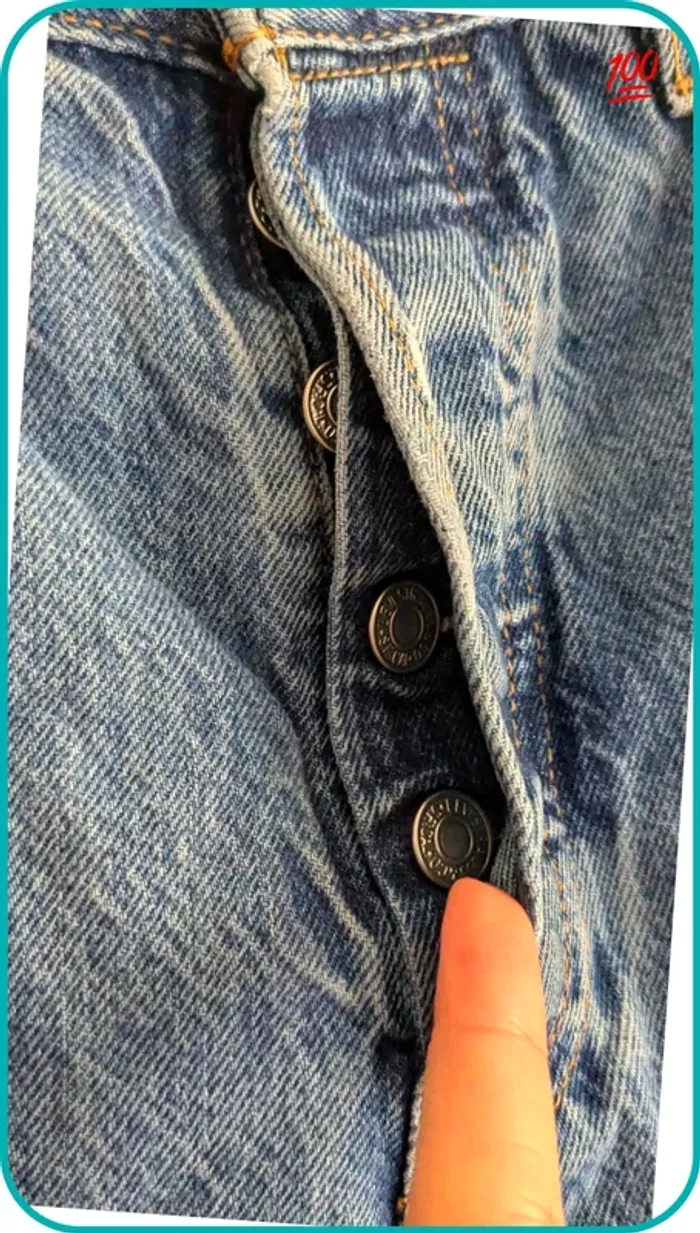 Jeans Levi's 501 homme 42 - photo numéro 3