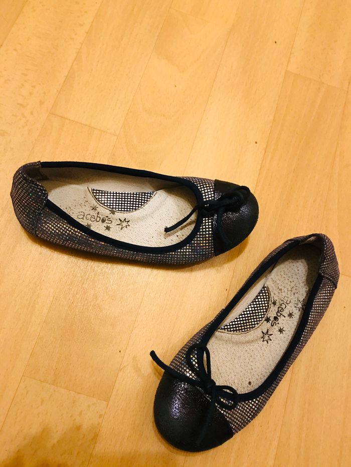 Ballerines fille pointure 32 brillante - photo numéro 2