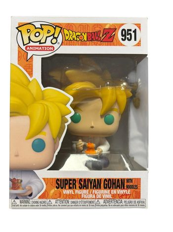 Figurine Funko Pop Dragon Ball Z Super Saiyan Gohan with noodles 951 neuf