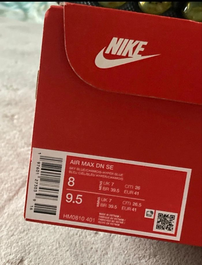 Basket Nike Air Max DN  bleu et noire - taille 41 - photo numéro 6