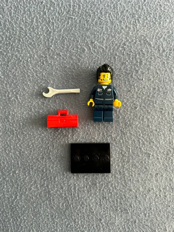 Lego Minifigure Série 6 Mechanic col095
