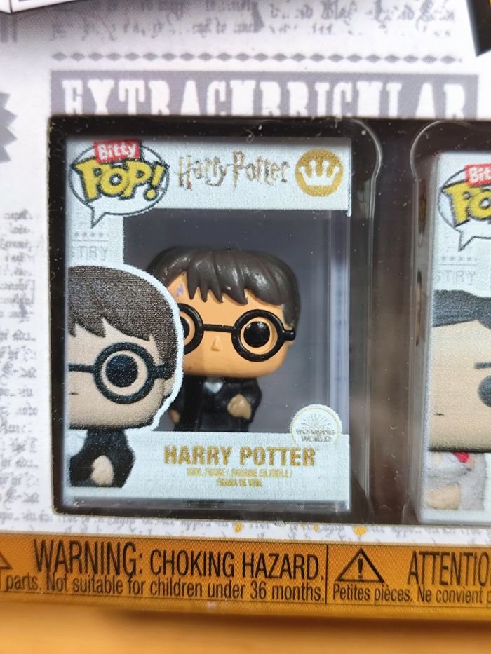 Boîte 4 Bitty Pop! Harry Potter - Harry Potter, Cho Chang, Parvati Patil + Mystère ! - photo numéro 2