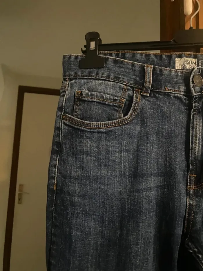 Jeans slim homme taille 38 très bon état - photo numéro 3