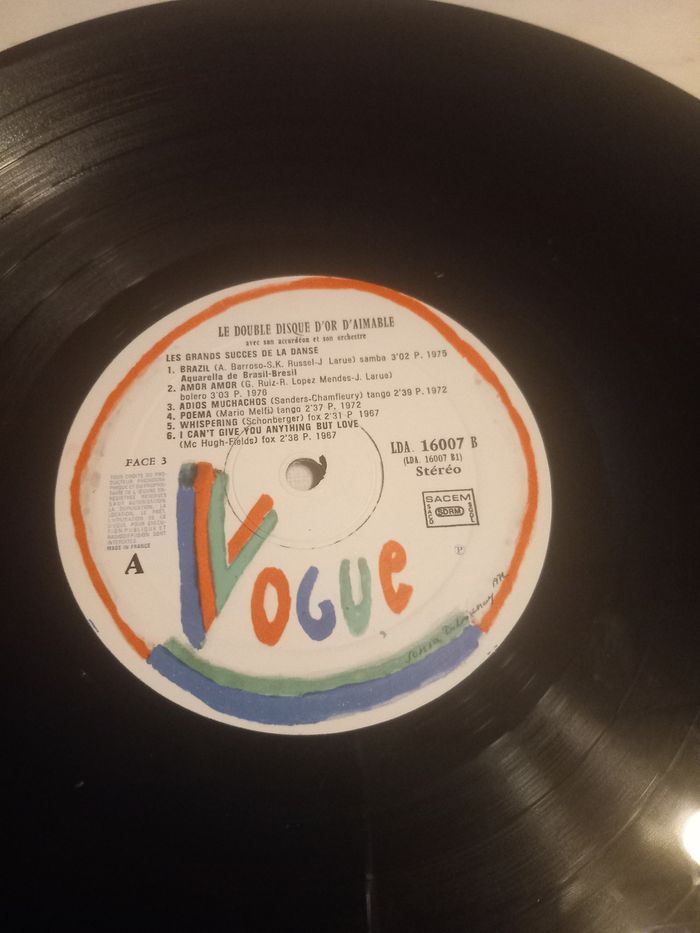 33T le double disque d'or d'aimable - photo numéro 9