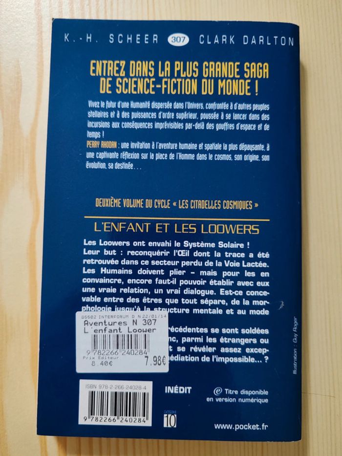 K. - H. Scheer / C. Darlton 🌸 Perry Rhodan L'enfant et les loowers - photo numéro 2