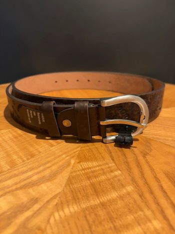 Ceinture en cuir véritable, authentique et durable – Accessoire élégant et intemporel taille 115 cm