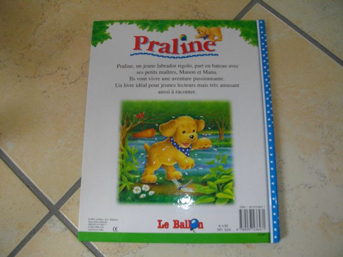 Livre neuf " Praline fait du bateau " - photo numéro 2