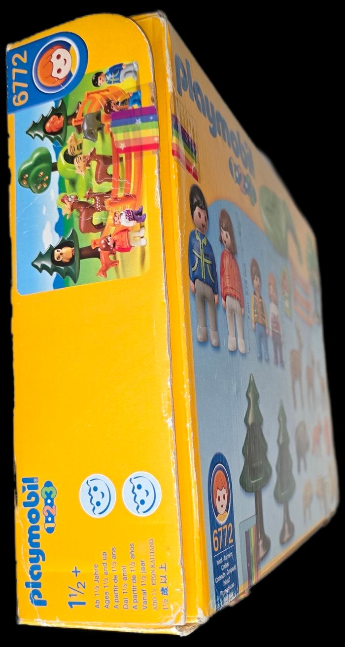 123 playmobil les animeaux de la forêt 6772 complet avec boite - photo numéro 8