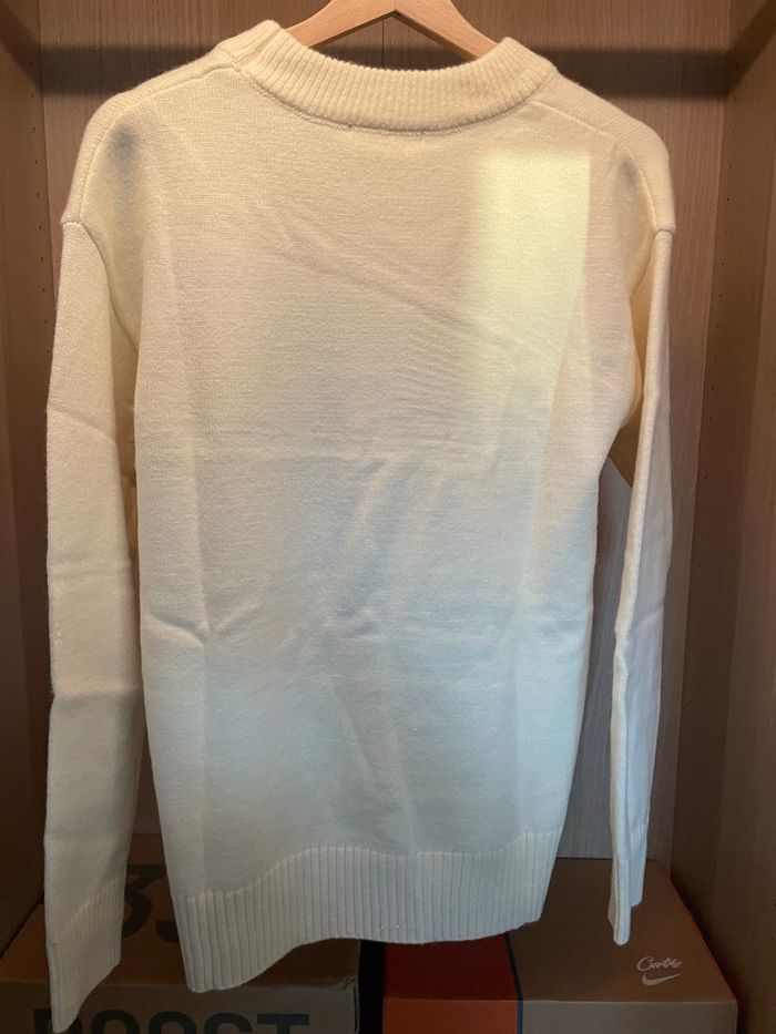 Pull Ami Paris Blanc Pailletée - photo numéro 5