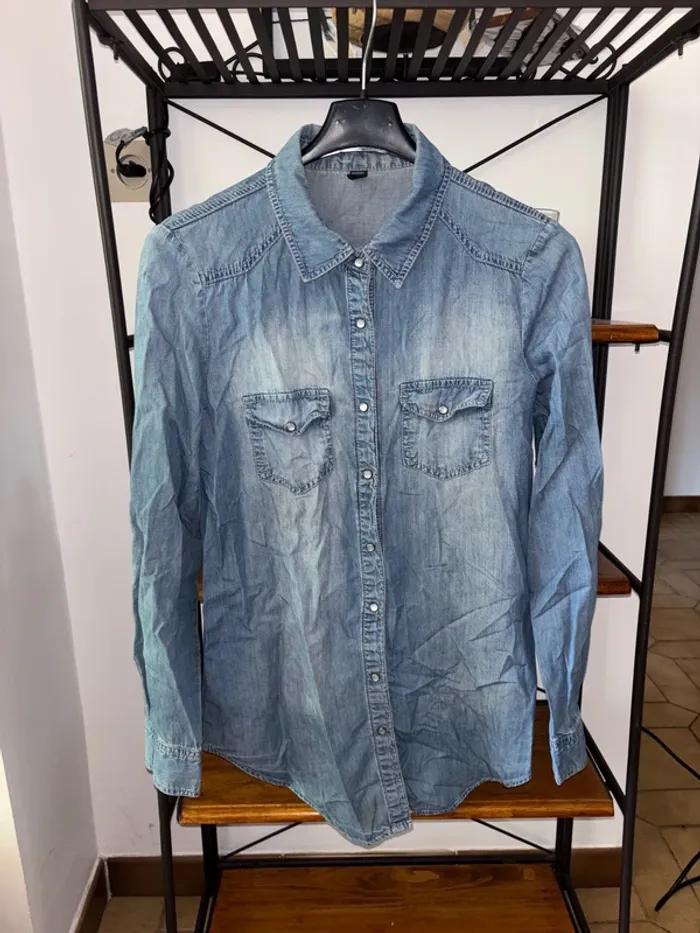 Chemise en jean femme