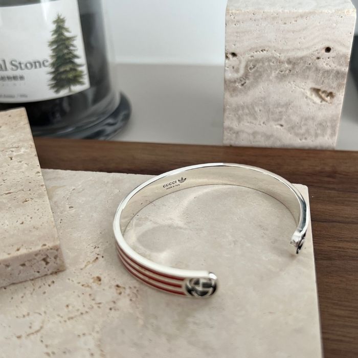 Bracelet Gucci/Adidas en argent sterling, orange - photo numéro 2