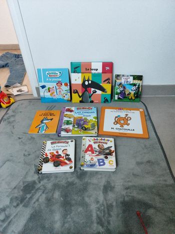 Lot 9 livres 2/3 ans
