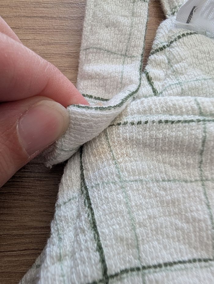 Salopette blanche à carreaux, 3 mois, Zara - photo numéro 4