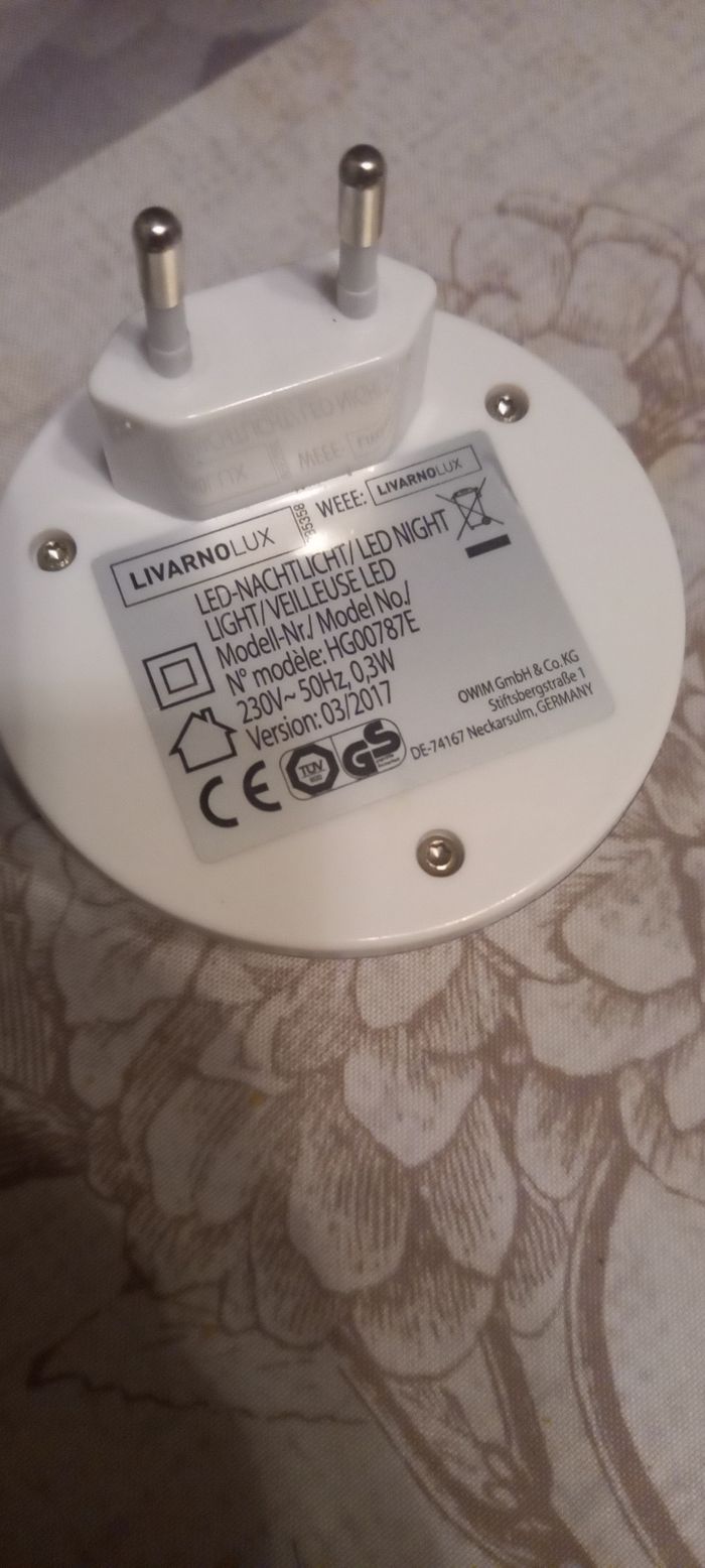 Veilleuse electrique - photo numéro 2