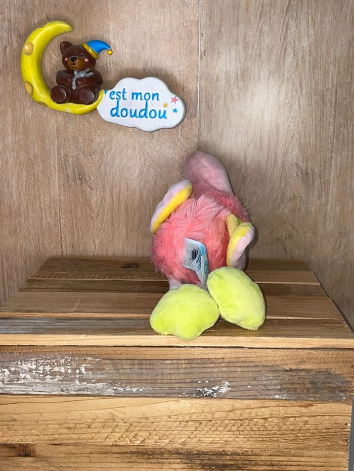 NAT110 doudou flamant rose 🦩 babynat - photo numéro 2