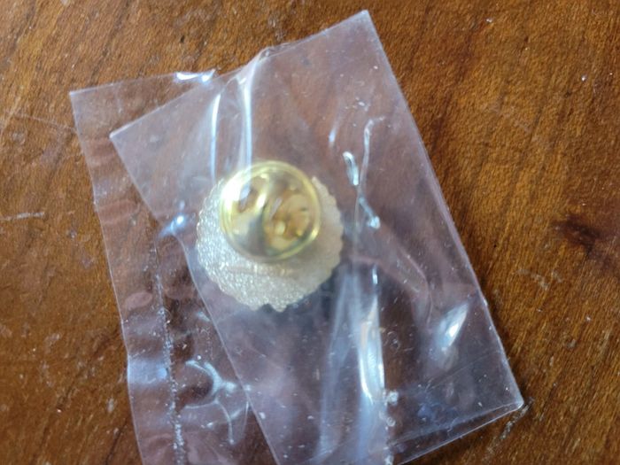 Pin don du sang rare deux palmes - photo numéro 2