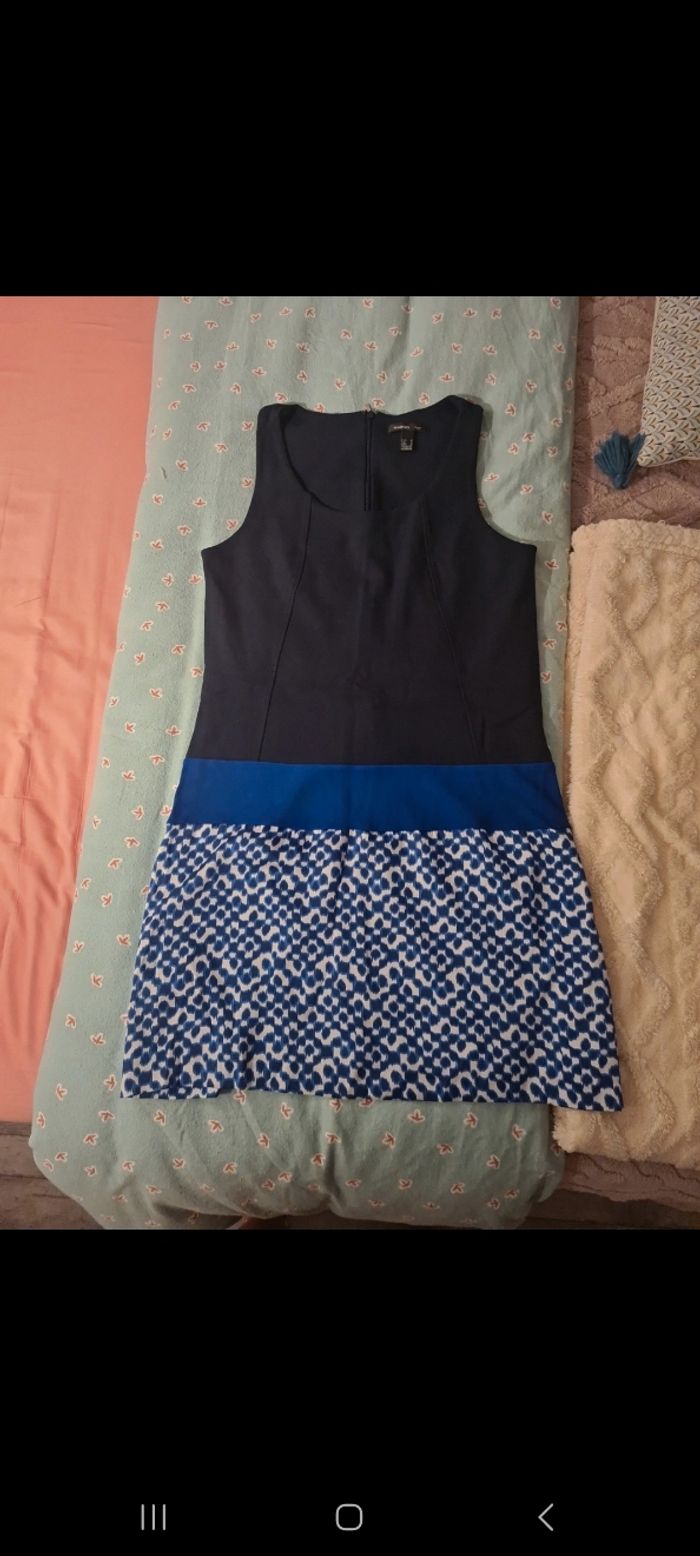 Robe 3 tons de bleu de chez mangot - photo numéro 8