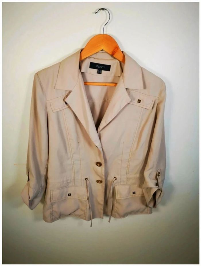 C34 veste gris Un jour ailleurs 42