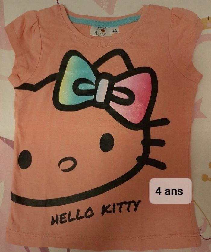 Tee-shirt hello kitty 4 ans