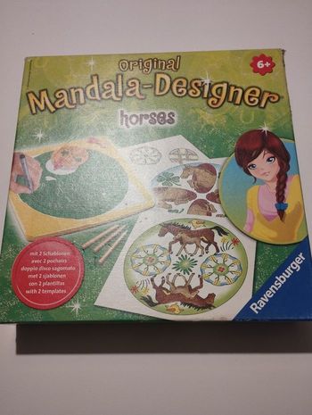 Mandala designers horses chevaux