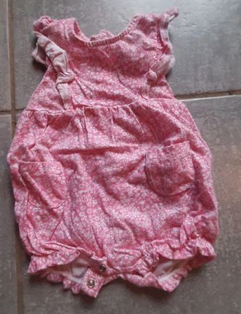 Combi short fille kiabi 3 mois