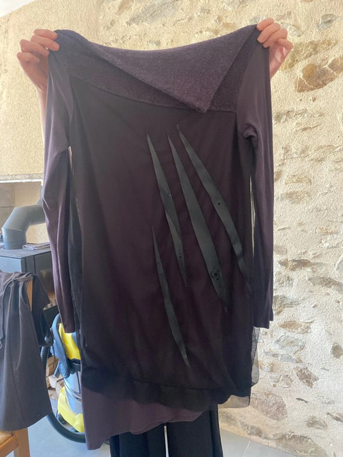 Robe violet