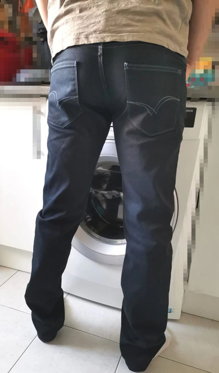 Superbe jeans bleu brut LeeCoper neuf - photo numéro 6