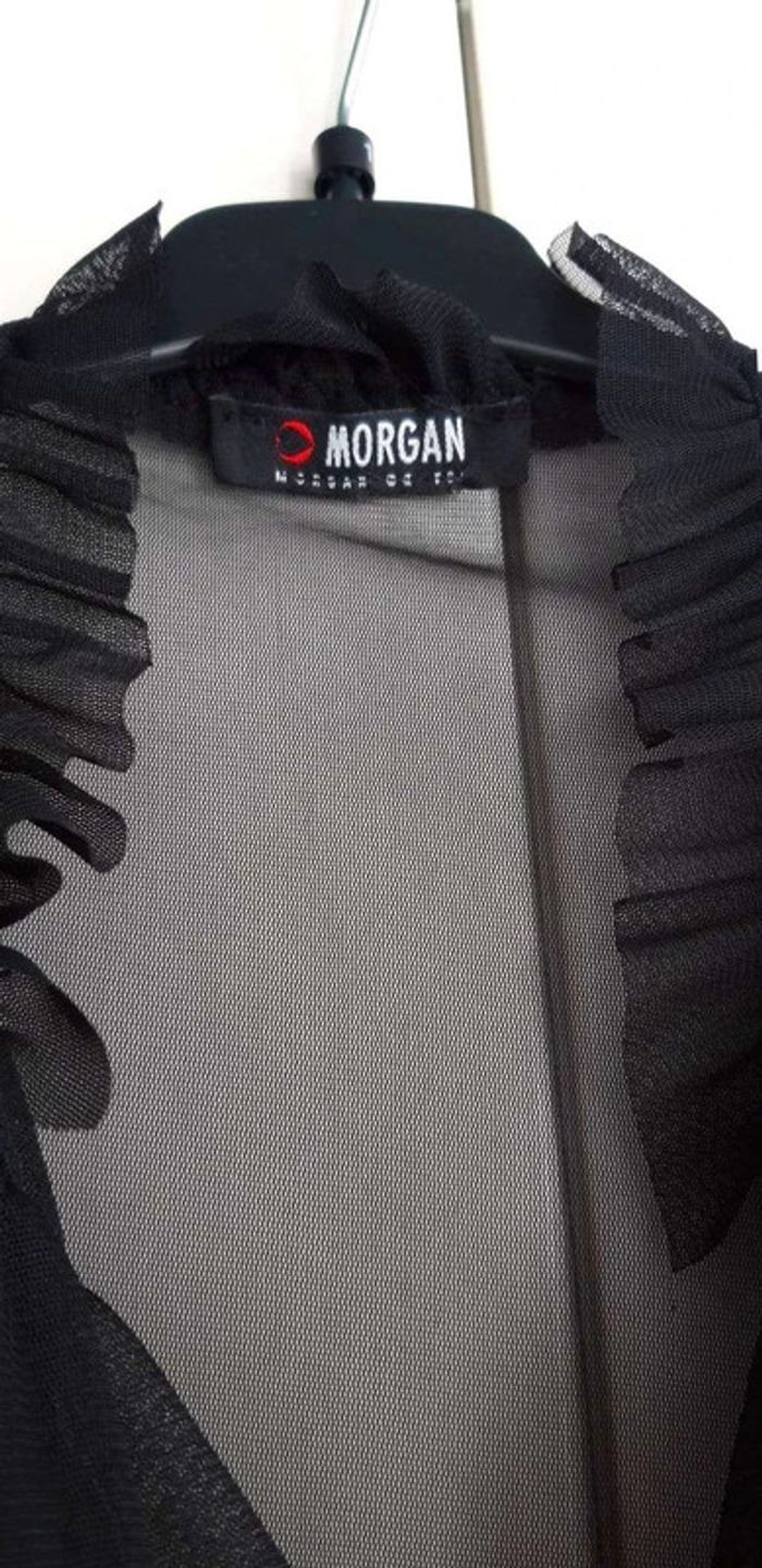 Haut  voile transparent noir Morgan T38 - photo numéro 3