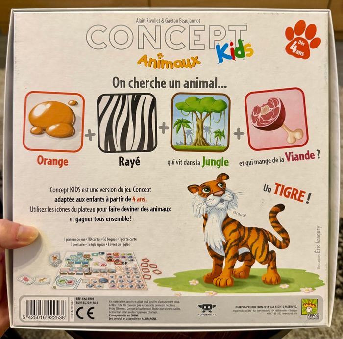 Jeu de société familial Concept Kids 4 ans + - photo numéro 9