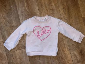 Pull cœur hello