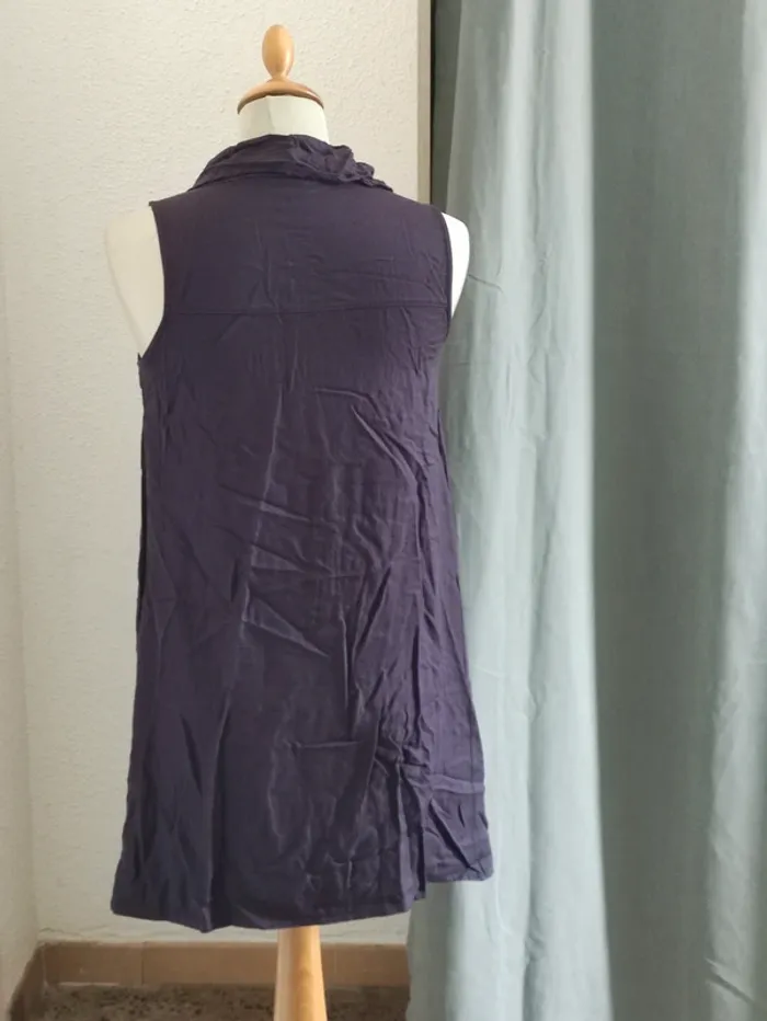 Robe violette fluide et légère - photo numéro 2