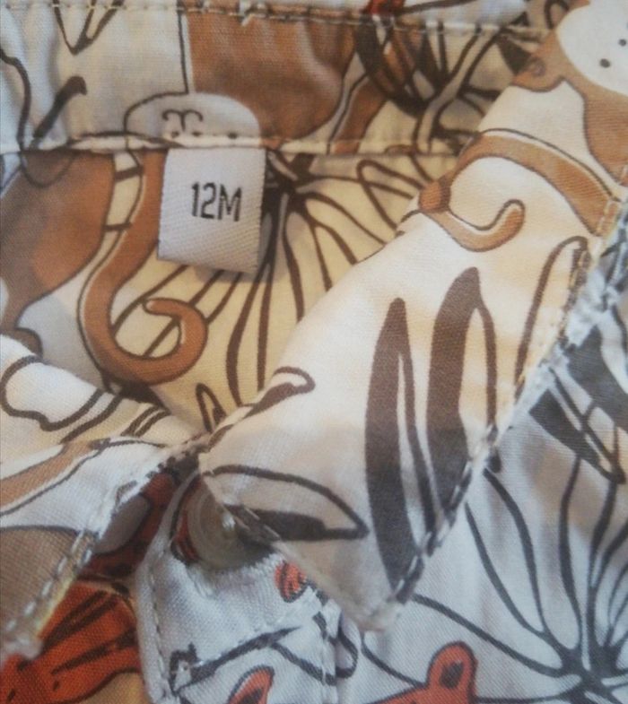 Chemise manches courtes 12 mois - photo numéro 2