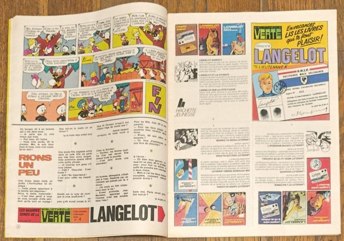 Ancien Journal de Mickey avec cadeau Dossier Formule 1 Poster + vignettes N°1468 1980 vintage - photo numéro 6