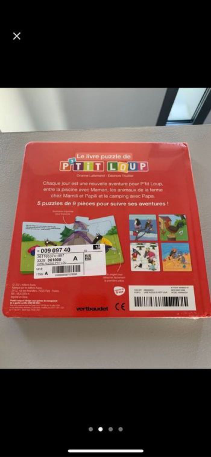 Livre puzzle P’tit Loup - photo numéro 2