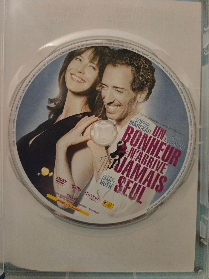 DVD un bonheur n'arrive jamais seul - photo numéro 3