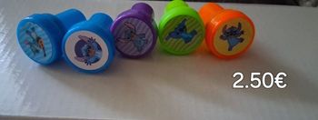 Stitch lot de 5 tampons