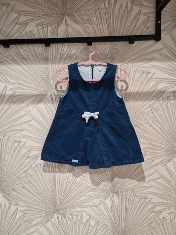 Jolie robe ObaÏbi bleu fille 6 mois