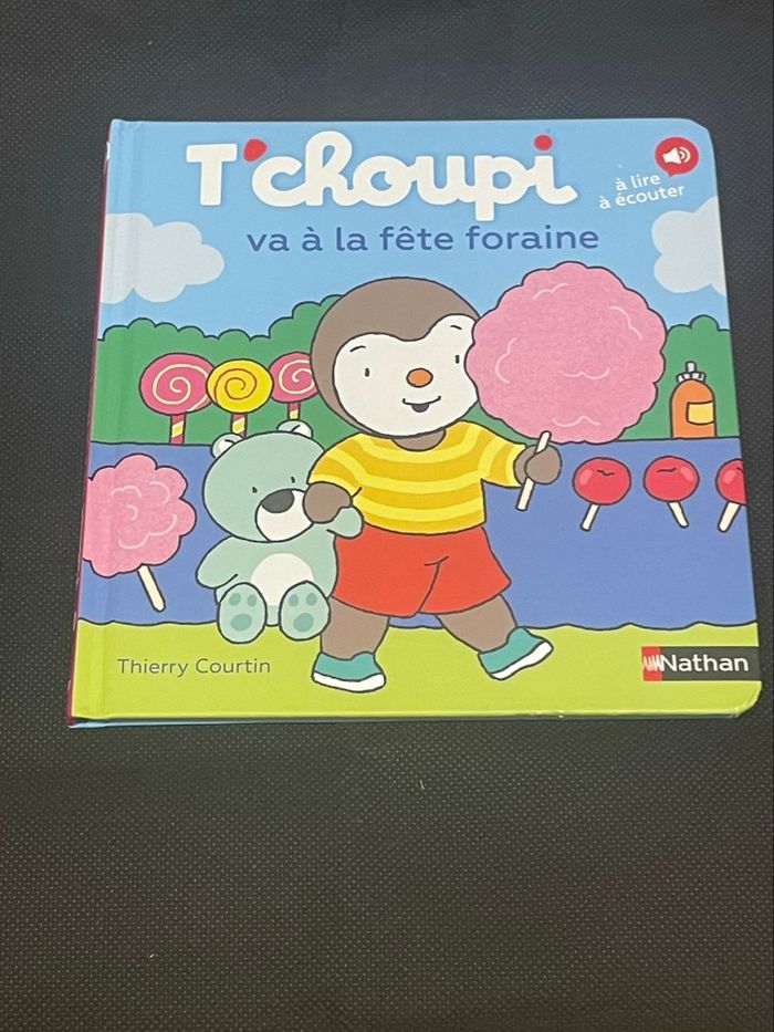 Livre Tchoupi va à la fête foraine