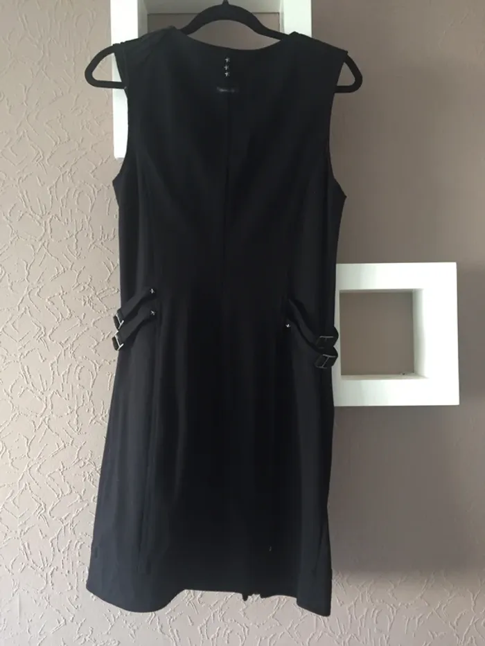Robe noire style rock la  mode est à vous taille 40 - photo numéro 6