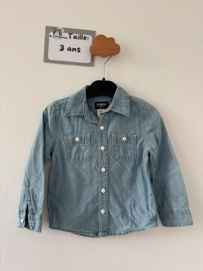 Chemise en jean - taille 3 ans 🌼