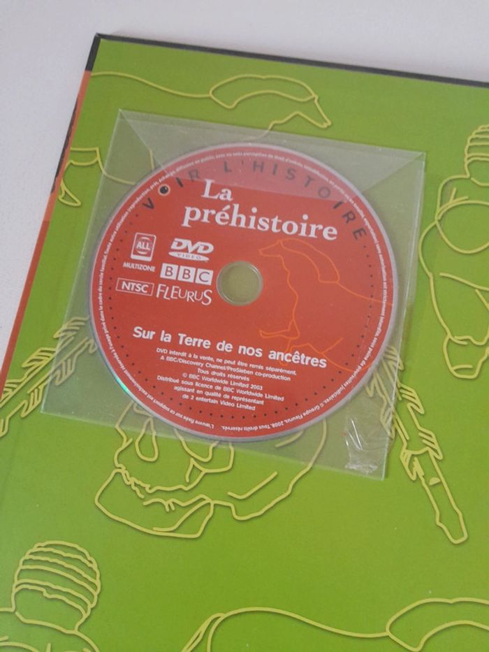 La préhistoire livre avec dvd - photo numéro 3