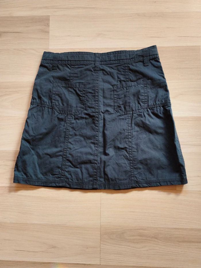 Jupe bleu marine ceinture réglable - photo numéro 3