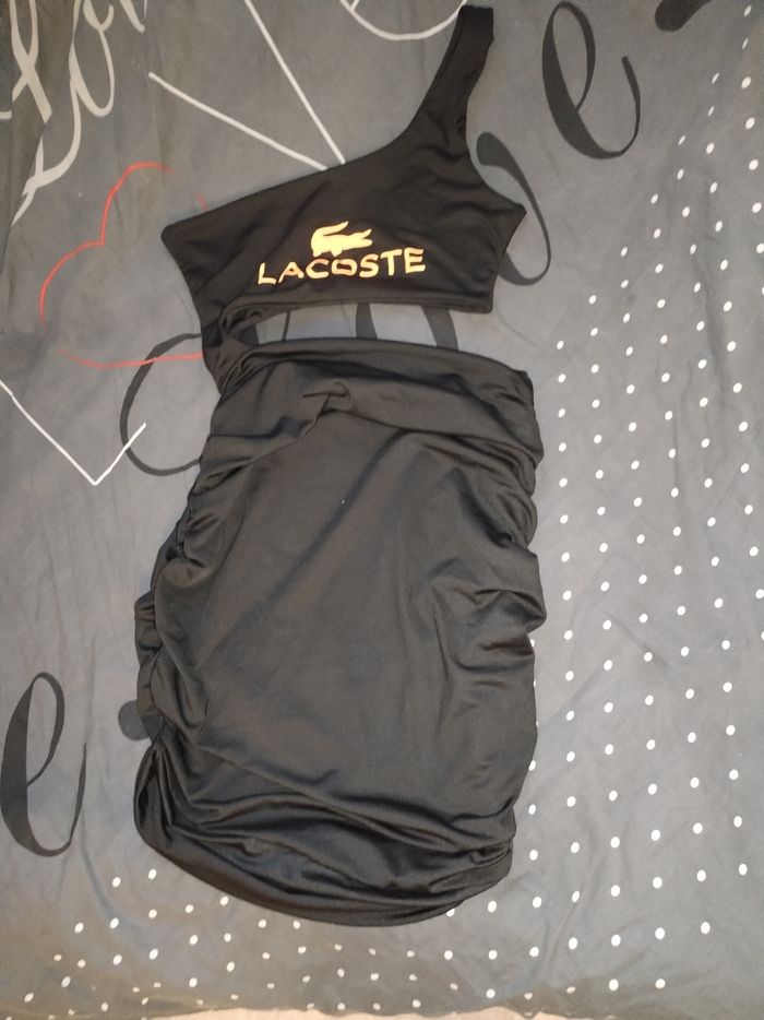Robe noir inspi Lacoste - photo numéro 3