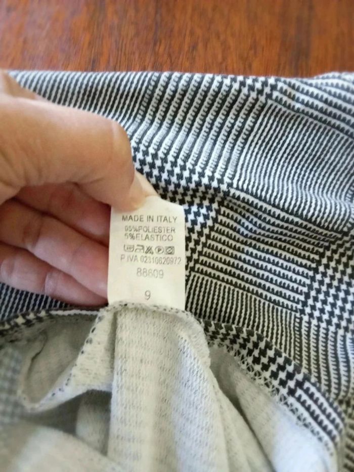 T-shirt à carreaux - photo numéro 3