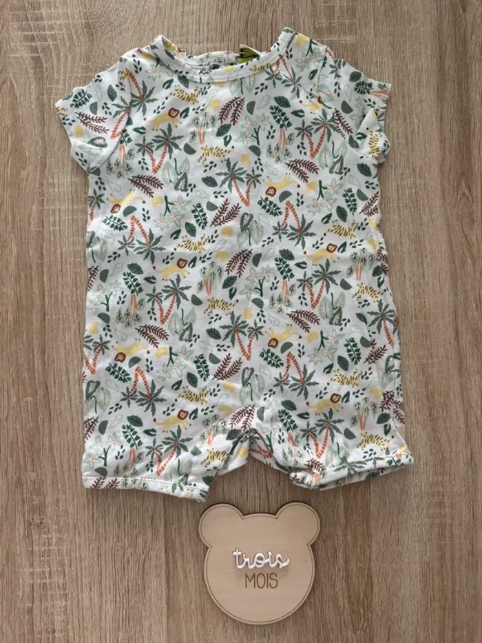 Combi short - Taille 3 mois