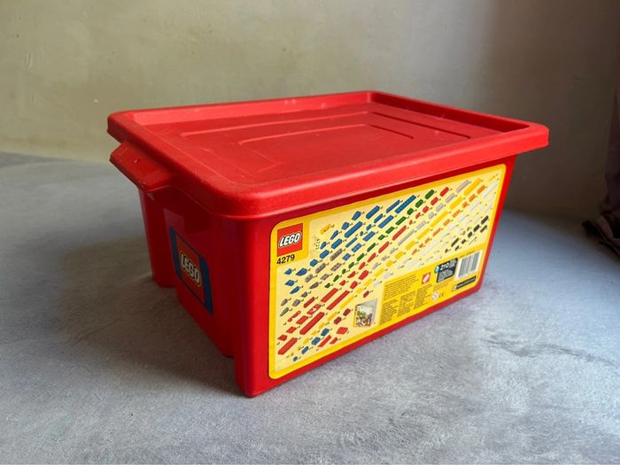 Caisse vide lego 4279 couleur rouge - photo numéro 4
