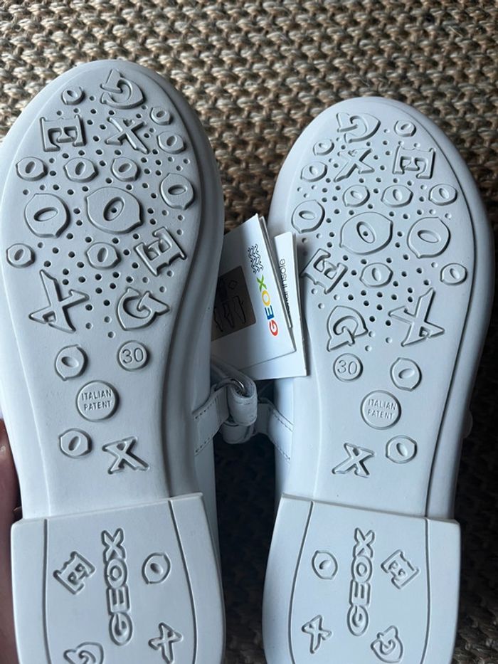 Ballerines blanches Geox T30 - photo numéro 3