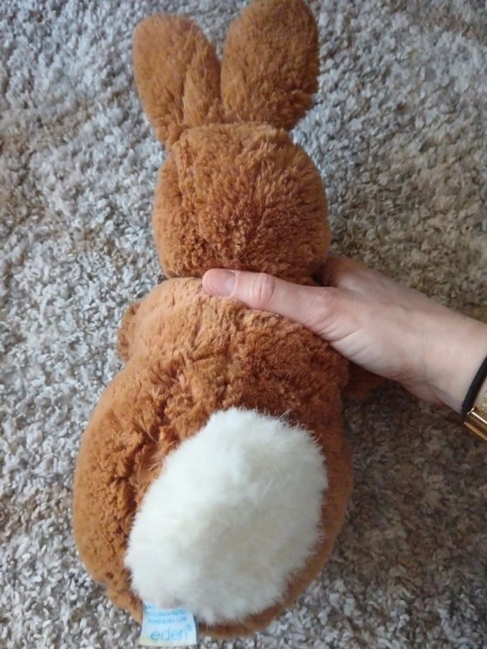 Peluche lapin mrs Rabbit - photo numéro 3