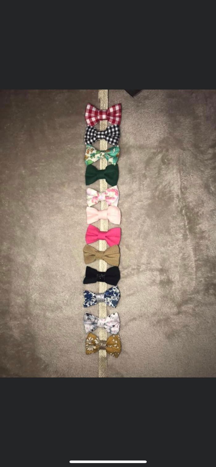 Lot de 12 barrettes
